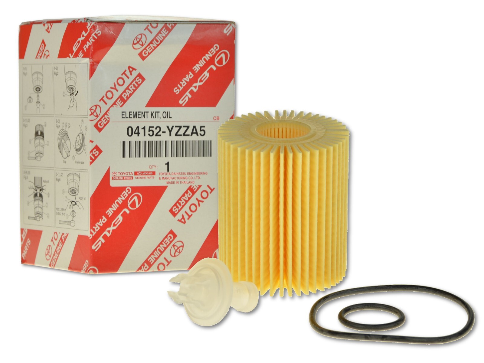 OEM 04152-YZZA5 Oil Filter - TOYOTA, LEXUS