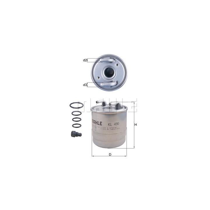 BOSCH 6420920301, Fuel Filter - W204