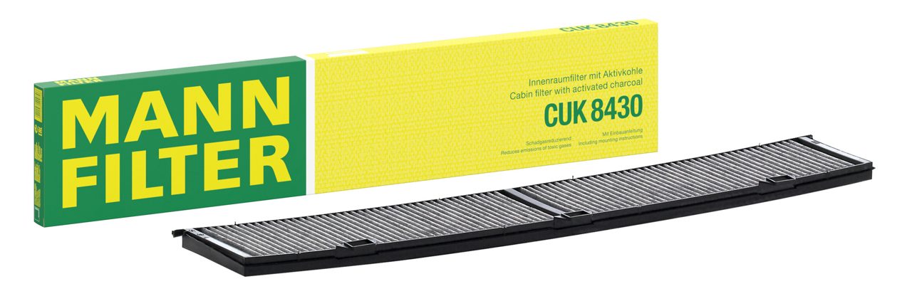 64316803970, MANN CUK 8430 Cabin Air Filter - BMW 5 Series, 6 Series, 7 Series