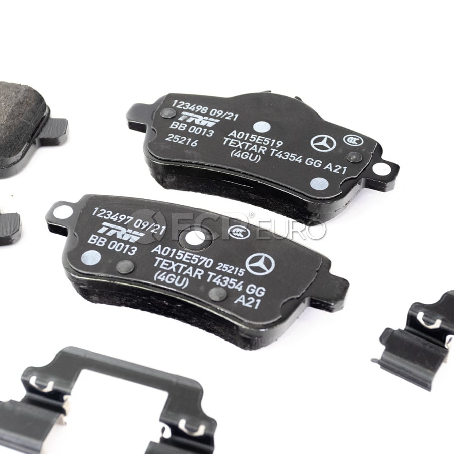 OEM BENZ 0064203520 Brake pad set - Rear Axle