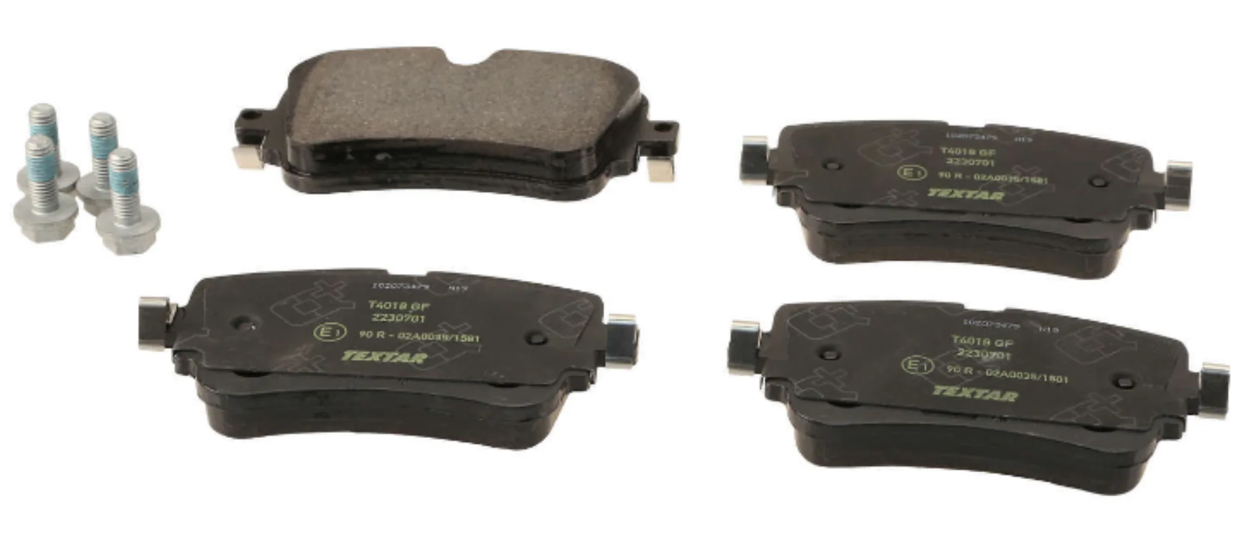 OEM 4M0698451BM Rear Brake Pad Set - AUDI Q7/Q8