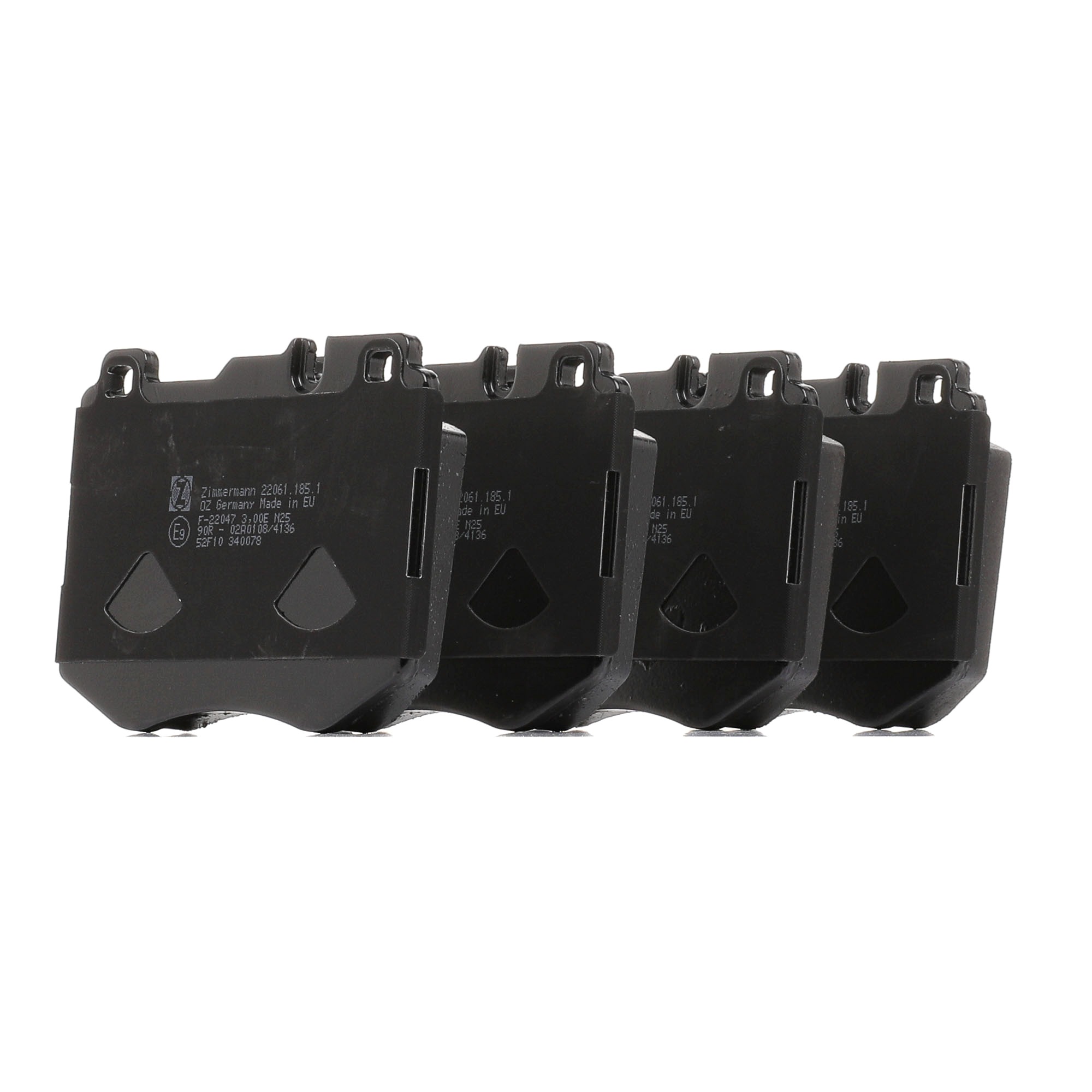 OEM A0084201820 Front Brake Pad Set - MERCEDES-BENZ