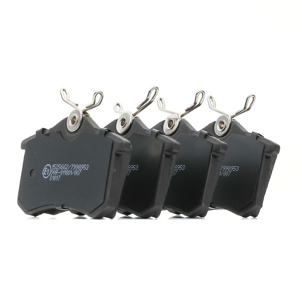 1K0698451M / P85020, OEM Rear Brake Pads Set - Audi A3; Volkswagen Golf, Jetta, Passat, Scirocco
